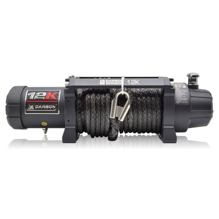 Carbon Offroad - Carbon 12K - 12000lb Winch and Green Hook Recovery Combo Deal - 4X4OC™ | 4x4 Offroad Centre