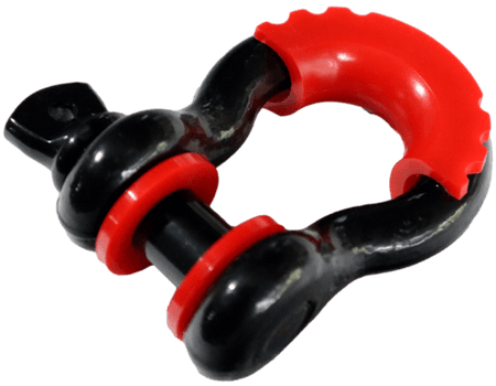 Carbon Offroad - Carbon 4m 14000kg Bridle Recovery Rope and 2 x Bow Shackle Combo Deal - 4X4OC™ | 4x4 Offroad Centre