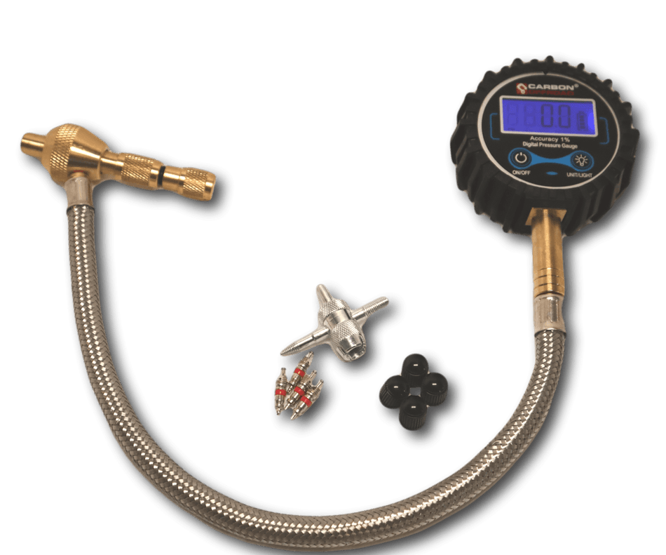 Carbon Offroad - Carbon Offroad Digital Speedy Tyre Deflator/ Pressure Gauge - 4X4OC™ | 4x4 Offroad Centre