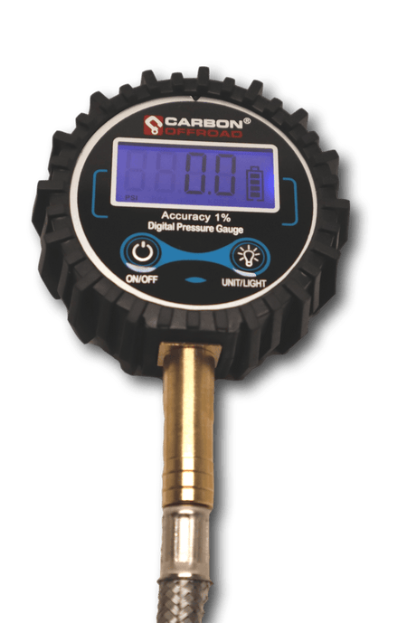 Carbon Offroad - Carbon Offroad Digital Speedy Tyre Deflator/ Pressure Gauge - 4X4OC™ | 4x4 Offroad Centre