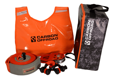 Carbon Offroad - Carbon Offroad Gear Cube Basic Winch Kit - Small - 4X4OC™ | 4x4 Offroad Centre