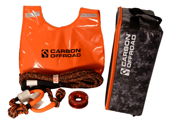 Carbon Offroad - Carbon Offroad Gear Cube Premium Winch Kit - Small - 4X4OC™ | 4x4 Offroad Centre