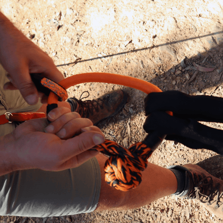 Carbon Offroad - Carbon Offroad Monkey Fist 15T Synthetic Soft Shackle - Orange - 4X4OC™ | 4x4 Offroad Centre