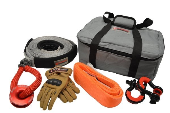 Carbon Offroad - Carbon Scout Pro - 12000lb Winch and Recovery Kit Combo - 4X4OC™ | 4x4 Offroad Centre