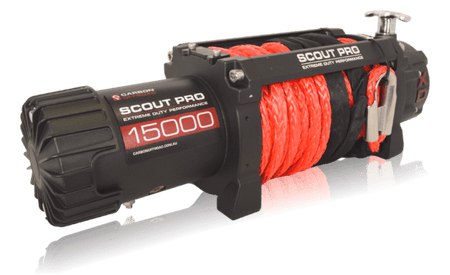 Carbon Offroad - Carbon Scout Pro - 15000lb Winch and Recovery Kit Combo - 4X4OC™ | 4x4 Offroad Centre