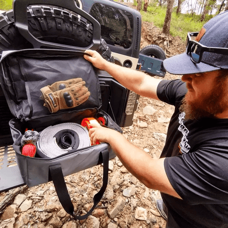 Carbon Offroad - Carbon Scout Pro - 15000lb Winch and Recovery Kit Combo - 4X4OC™ | 4x4 Offroad Centre