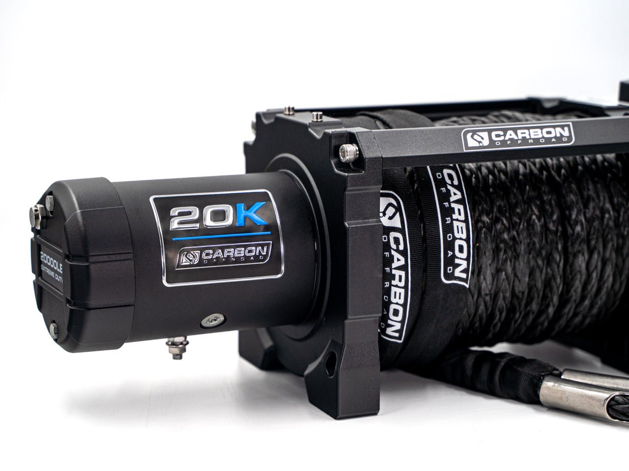 Carbon Offroad - Carbon Scout Pro - 20000lb Extreme Duty Truck Winch - 4x4 Offroad Centre