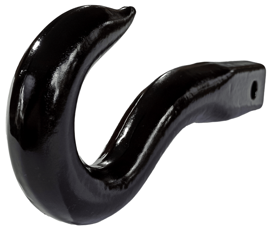 Carbon Offroad - Carbon Shinbusta Forged Recovery Hook - BLACK - 4X4OC™ | 4x4 Offroad Centre