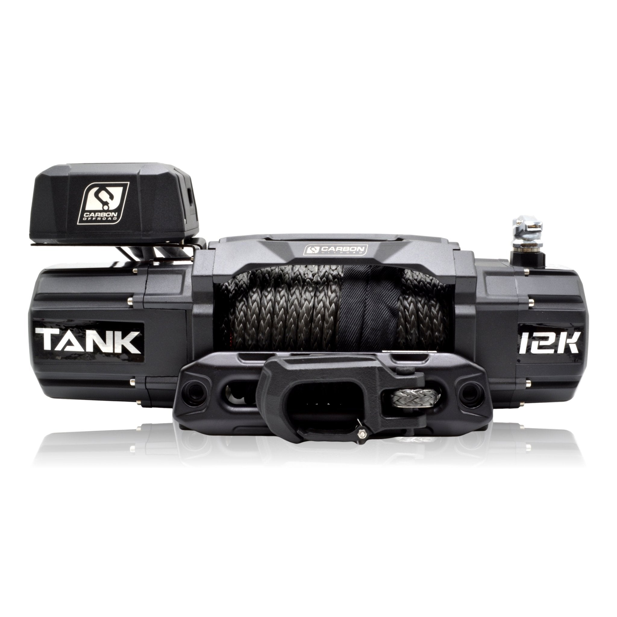 Carbon Offroad - Carbon TANK - 12000lb Winch 12V - 4X4OC™ | 4x4 Offroad Centre