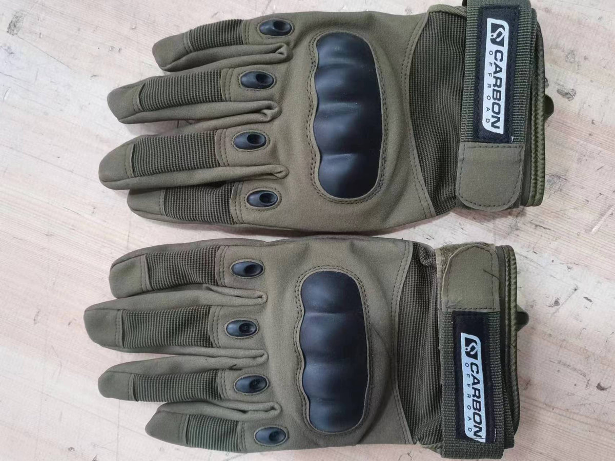 Carbon Offroad - Carbon Ultimate Recovery Gloves - Khaki - 4X4OC™ | 4x4 Offroad Centre