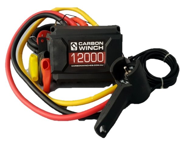 Carbon Offroad - Carbon Winch 24 volt control box complete with wireless controller - 4X4OC™ | 4x4 Offroad Centre