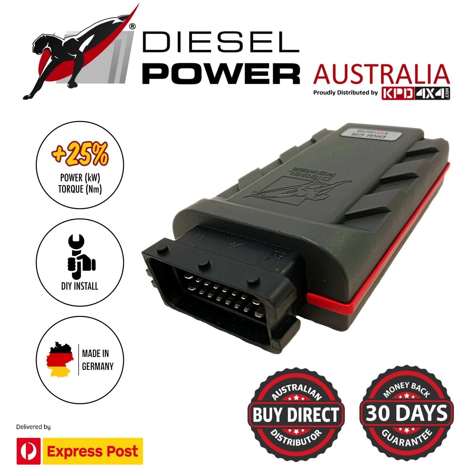 Carbon Offroad - Diesel Power Module Performance Chip for Truck, Marine, Industrial/mining, Tractors and agricultural applications. - 4X4OC™ | 4x4 Offroad Centre