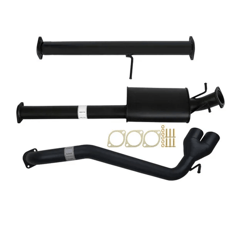 Carbon Offroad - FORD RANGER PX 3.2L 10/2016>3" # DPF # BACK CARBON OFFROAD EXHAUST MUFFLER ONLY SIDE EXIT TAILPIPE - 4X4OC™ | 4x4 Offroad Centre