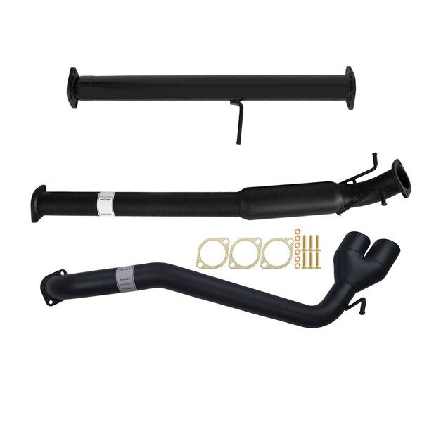 Carbon Offroad - FORD RANGER PX 3.2L 10/2016>3" # DPF # BACK CARBON OFFROAD EXHAUST WITH HOTDOG ONLY SIDE EXIT TAILPIPE - 4X4OC™ | 4x4 Offroad Centre