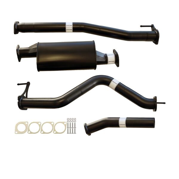 Carbon Offroad - MERCEDES BENZ X - CLASS 470 X250d 2.3L YS23DDTT 9/2017>3" #DPF# BACK CARBON OFFROAD EXHAUST WITH MUFFLER ONLY - 4X4OC™ | 4x4 Offroad Centre