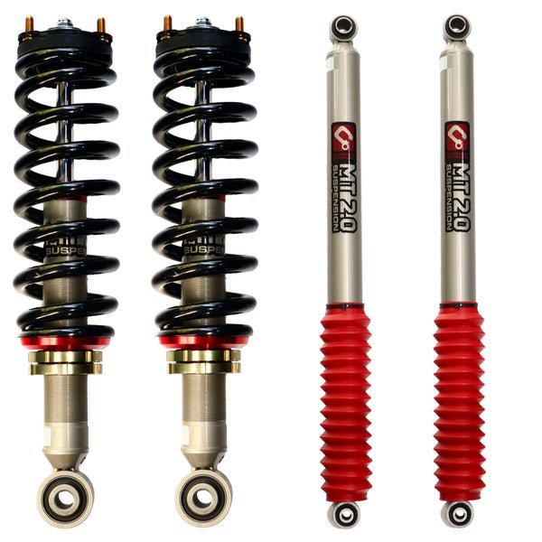 Carbon Offroad - MT 2.0 Ford Ranger PX3 2018 Strut Shock Kit 2 - 3 Inch - 4X4OC™ | 4x4 Offroad Centre