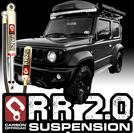 Carbon Offroad - RR 2.0 Suzuki Jimny 2019+ Front / Rear Remote Res. Shock Kit - 4X4OC™ | 4x4 Offroad Centre