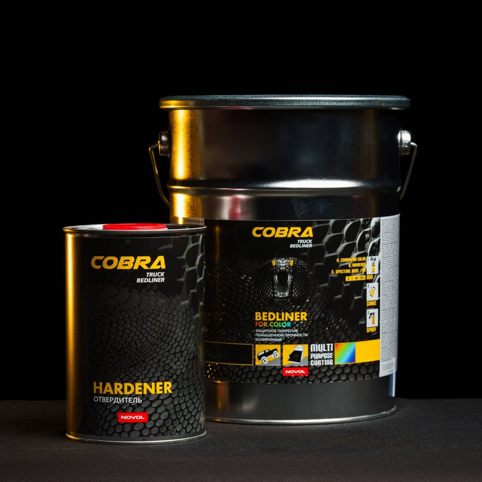 Cobra Coatings - COBRA BEDLINER TINTABLE KIT - 4lts - 4x4 Offroad Centre