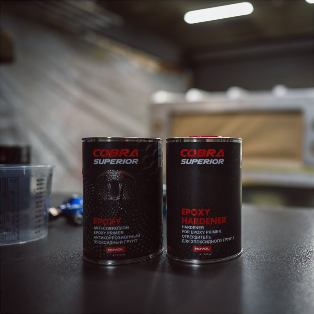 Cobra Coatings - COBRA EPOXY PRIMER & HARDENER - 1.6ltrs - 4x4 Offroad Centre