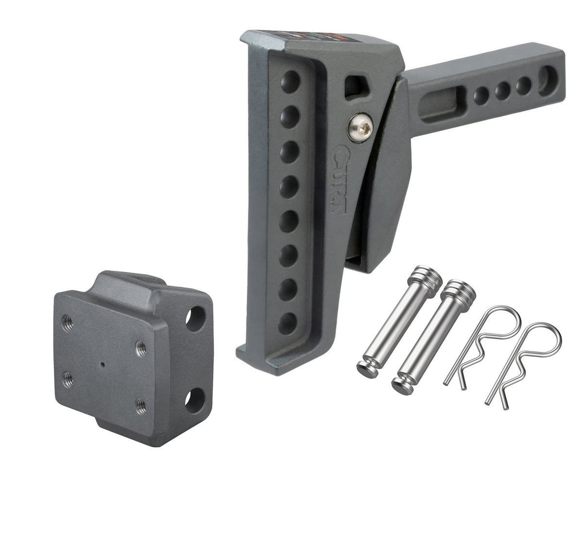 CURT - CURT Rebellion XD ShockDrop Ball Mount Kit - 4X4OC™ | 4x4 Offroad Centre