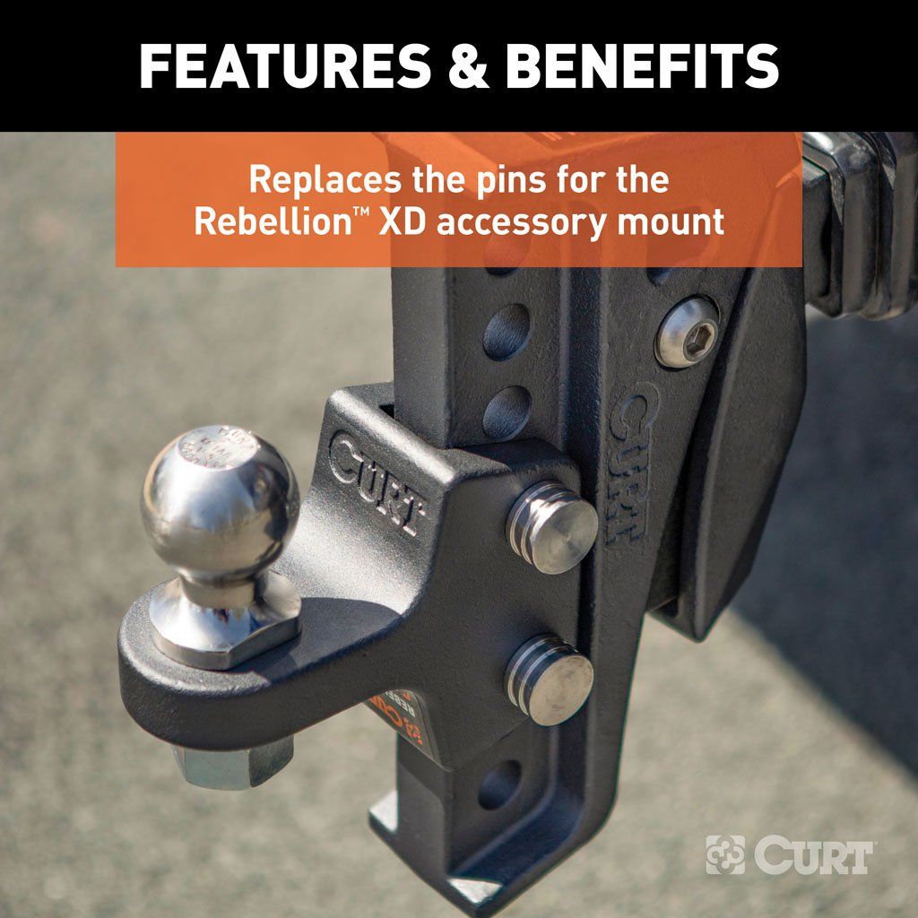 CURT - CURT Replacement Rebellion XD Accessory Mount Pins - 4x4 Offroad Centre