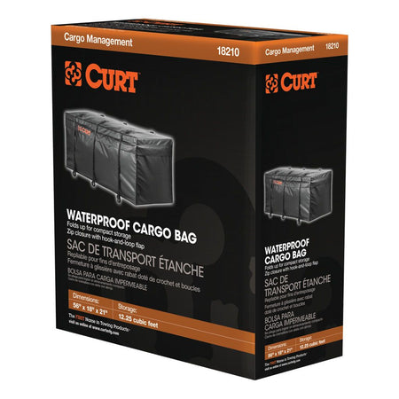 CURT - CURT Weatherproof Vinyl Cargo Bag (142cm x 46cm x 53cm) - 4X4OC™ | 4x4 Offroad Centre