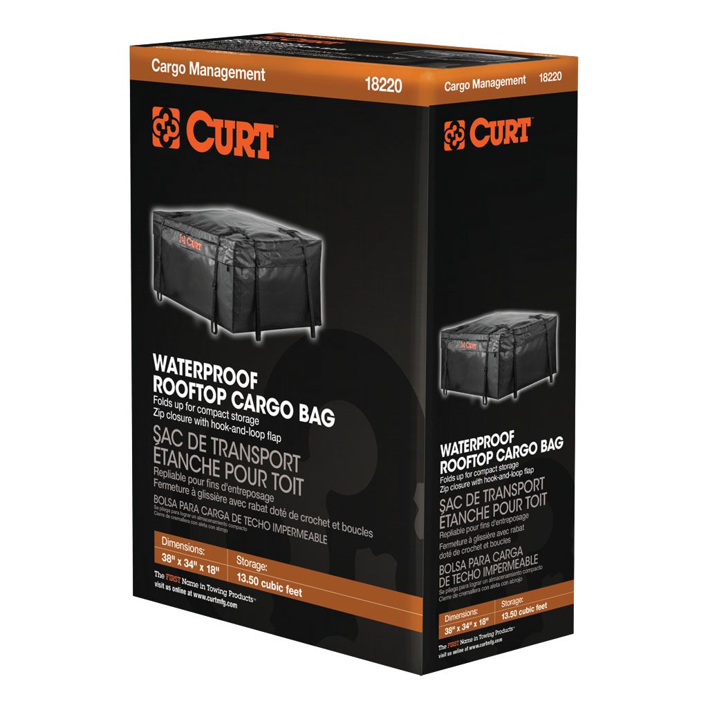 CURT - CURT Weatherproof Vinyl Cargo Bag (96cm x 86cm x 46cm) - 4X4OC™ | 4x4 Offroad Centre