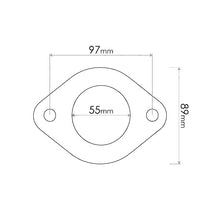 Redback Flange Gasket for various Holden, Mazda, Subaru, Nissan, Infiniti, Hyundai, Mitsubishi, Ford & Ssangyong vehicles