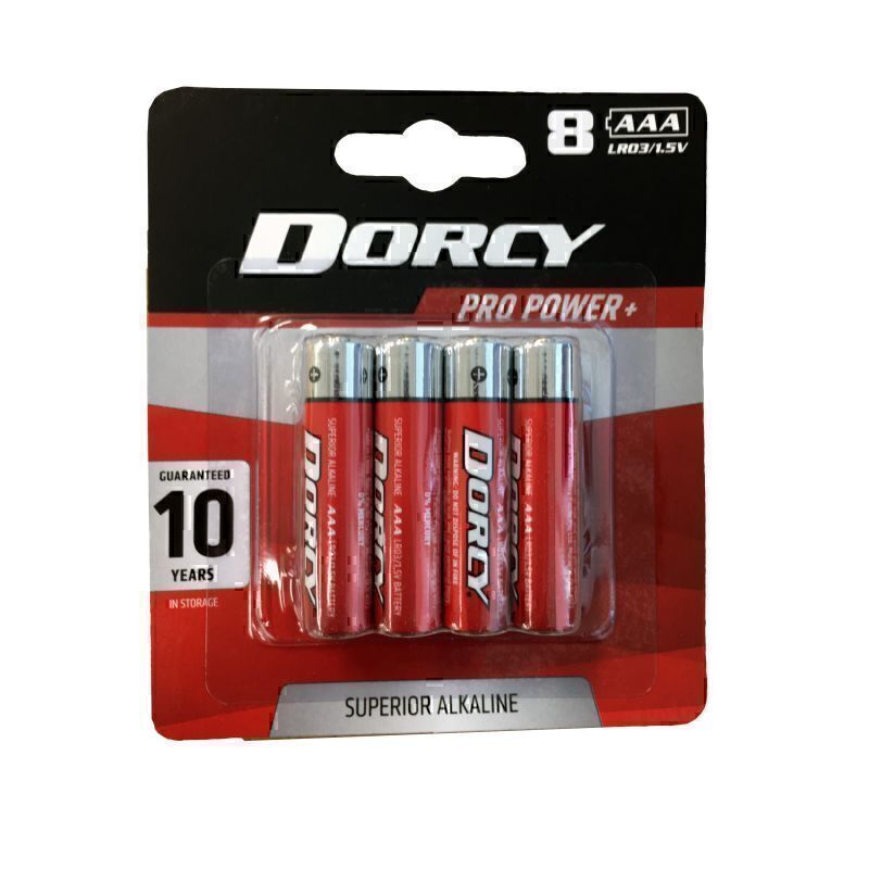 Dorcy - Dorcy 8AAA Alkaline Batteries - 4X4OC™ | 4x4 Offroad Centre