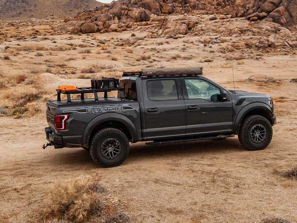 Front Runner - Ford F150 (2015 - Current) Roll Top 6.5' Slimline II Load Bed Rack Kit - by Front Runner - 4X4OC™ | 4x4 Offroad Centre