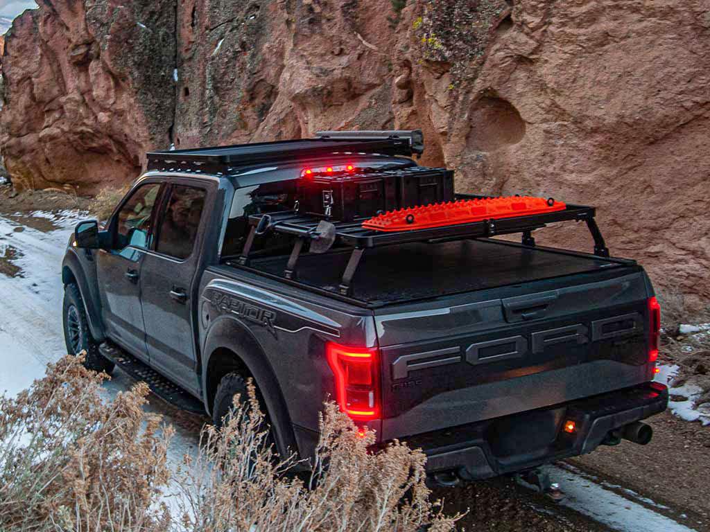 Front Runner - Ford F150 (2015 - Current) Roll Top 6.5' Slimline II Load Bed Rack Kit - by Front Runner - 4X4OC™ | 4x4 Offroad Centre