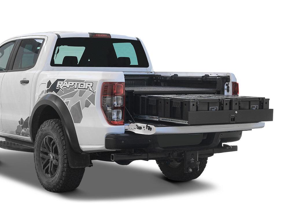 Front Runner - Ford Ranger Raptor (2019 - Current) w/Drop - In Bed Liner Wolf Pack Drawer Kit - by Front Runner - 4X4OC™ | 4x4 Offroad Centre