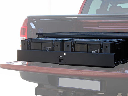 Front Runner - Ford Ranger T6 DC Wolf Pack Drawer Kit - by Front Runner - 4X4OC™ | 4x4 Offroad Centre