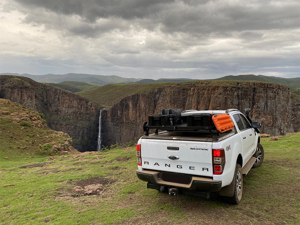 Front Runner - Ford Ranger Wildtrak (2014 - Current) Roll Top Slimline II Load Bed Rack Kit - by Front Runner - 4X4OC™ | 4x4 Offroad Centre