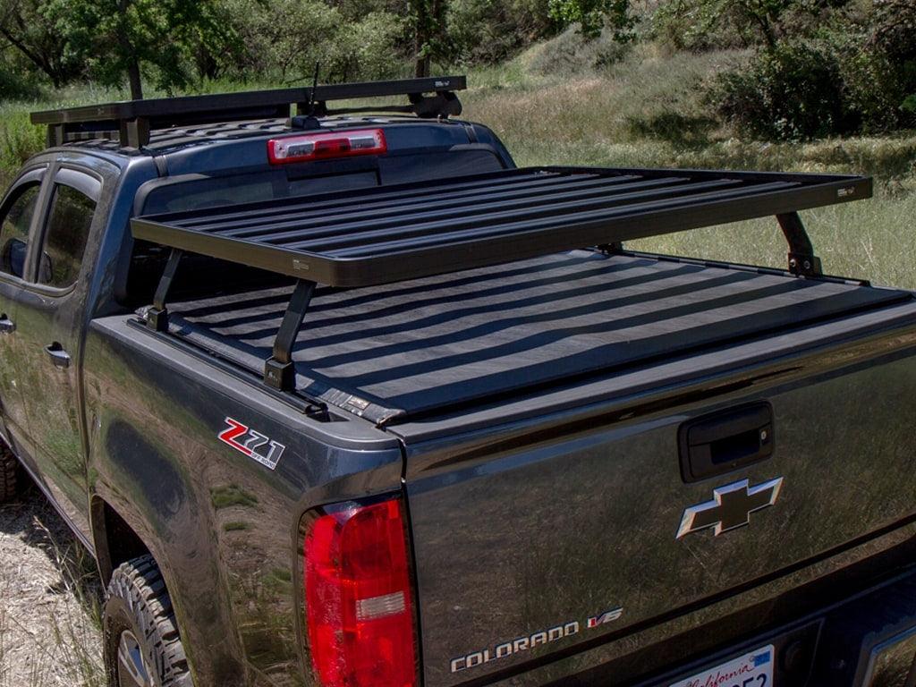 Front Runner - GMC Canyon Roll Top 5.1' (2015 - Current) Slimline II Load Bed Rack Kit - by Front Runner - 4X4OC™ | 4x4 Offroad Centre