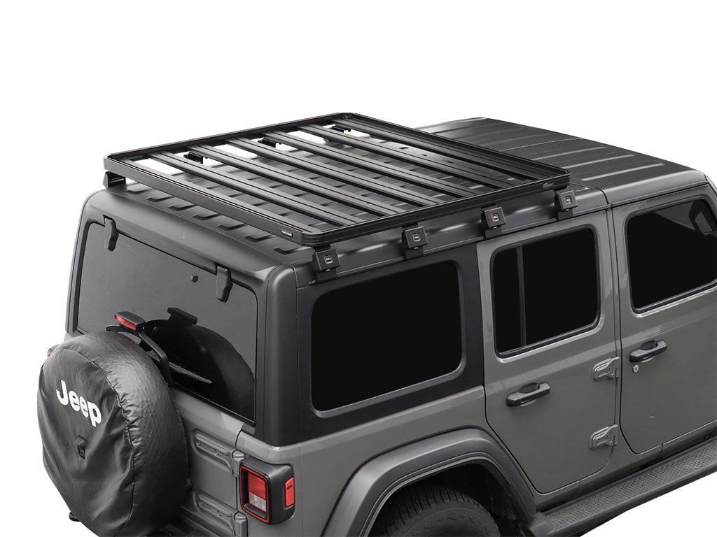 Front Runner - Jeep Wrangler 4xe (2021 - Current) Slimline II 1/2 Roof Rack Kit / Tall - by Front Runner - 4X4OC™ | 4x4 Offroad Centre