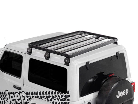 Front Runner - Jeep Wrangler JL 2 Door (2018 - Current) Slimline II 1/2 Roof Rack Kit - by Front Runner - 4X4OC™ | 4x4 Offroad Centre