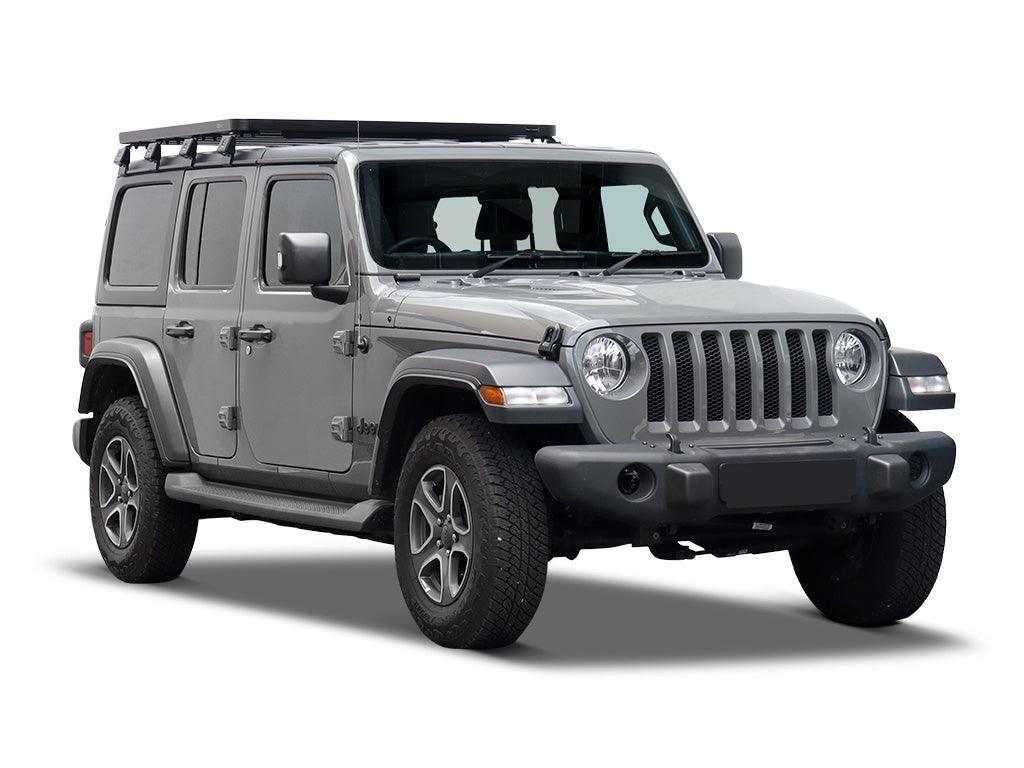 Front Runner - Jeep Wrangler JL 4 Door (2018 - Current) Slimline II 1/2 Roof Rack Kit - by Front Runner - 4X4OC™ | 4x4 Offroad Centre