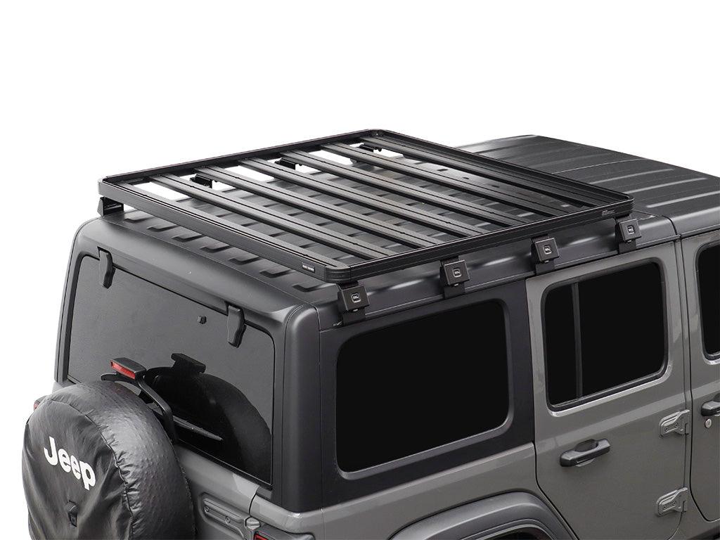 Front Runner - Jeep Wrangler JL 4 Door (2018 - Current) Slimline II 1/2 Roof Rack Kit - by Front Runner - 4X4OC™ | 4x4 Offroad Centre