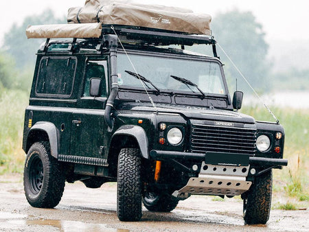 Front Runner - Land Rover Defender 90 (1983 - 2016) Slimline II Roof Rack Kit / Tall - by Front Runner - 4X4OC™ | 4x4 Offroad Centre