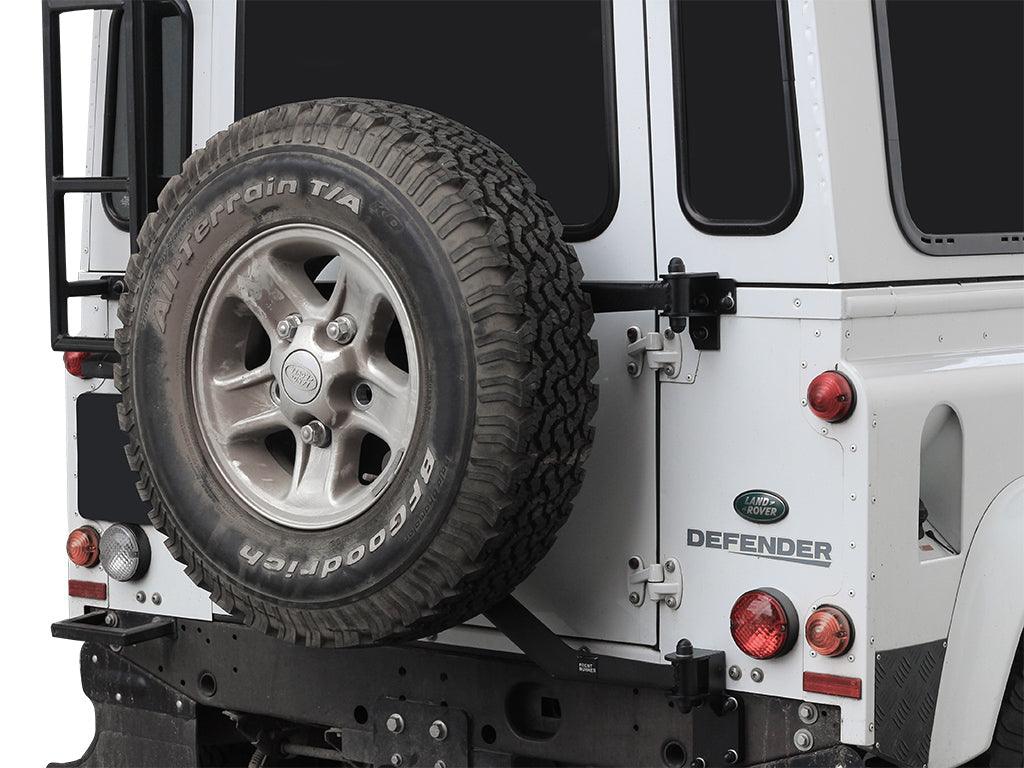 Front Runner - Land Rover Defender 90/110 (1983 - 2016) Station Wagon Spare Wheel Carrier - by Front Runner - 4X4OC™ | 4x4 Offroad Centre