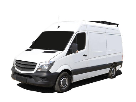 Front Runner - Mercedes Benz Sprinter 128in/144in/170in / L1/L2/L3 / SWB/MWB/LWB Wheelbase w/o OEM Tracks (2006 - Current) Slimline II 1/4 Roof Rack Kit / Tall - by Front Runner - 4X4OC™ | 4x4 Offroad Centre