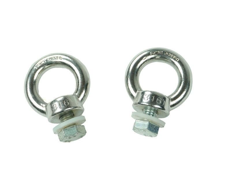 Front Runner - Stainless Steel Tie Down Rings - by Front Runner - 4X4OC™ | 4x4 Offroad Centre