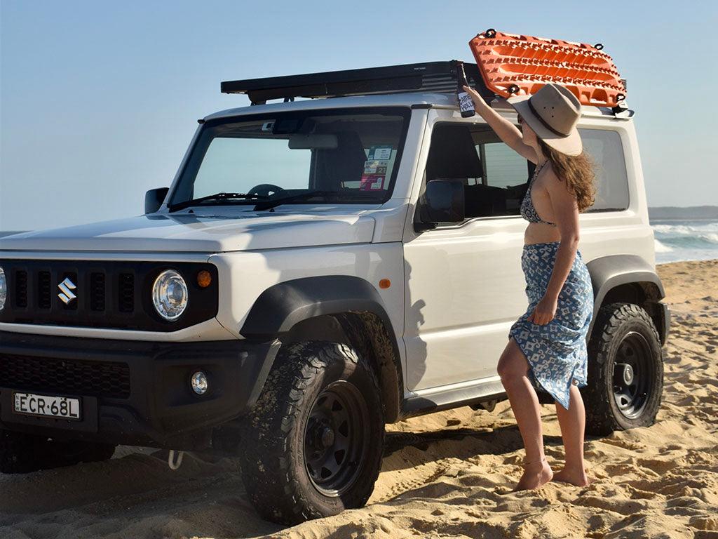 Front Runner - Suzuki Jimny (2018 - Current) Slimline II Roof Rack / Tall - by Front Runner - 4X4OC™ | 4x4 Offroad Centre