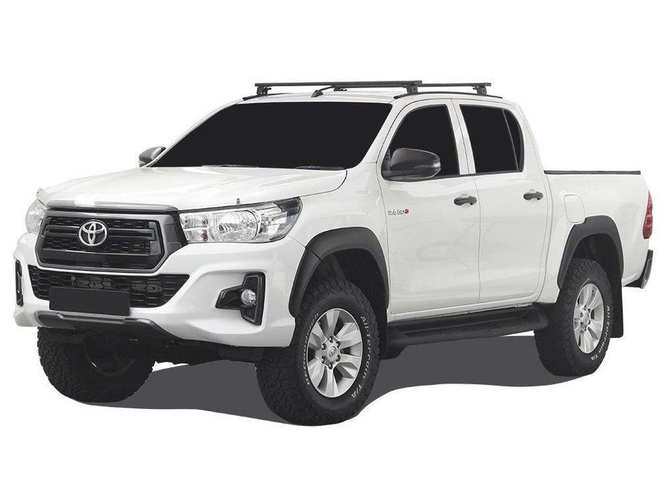 Front Runner - Toyota Hilux Revo DC (2016 - Current) Load Bar Kit / Track AND Feet - by Front Runner - 4X4OC™ | 4x4 Offroad Centre