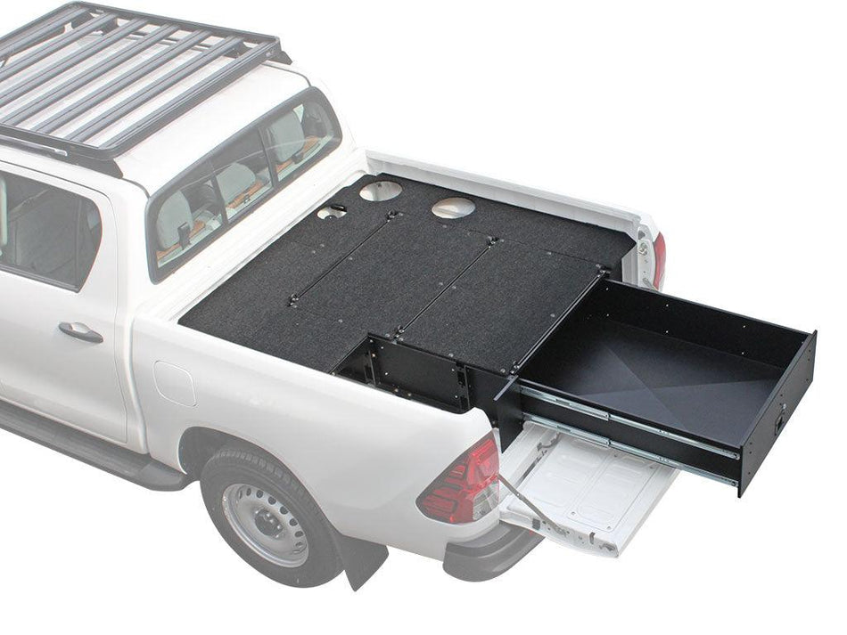 Front Runner - Toyota Hilux Revo DC (2016 - Current) Touring Drawer Kit - by Front Runner - 4X4OC™ | 4x4 Offroad Centre