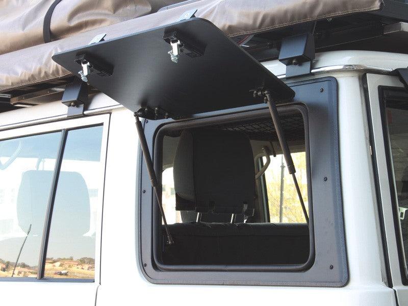 Front Runner - Toyota Land Cruiser 76 Gullwing Window / Left Hand Side Aluminium - by Front Runner - 4X4OC™ | 4x4 Offroad Centre