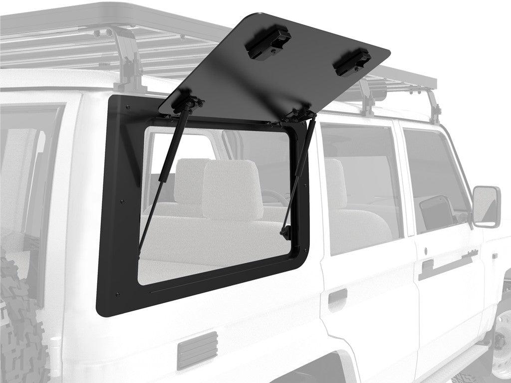 Front Runner - Toyota Land Cruiser 76 Gullwing Window / Right Hand Side Aluminium - by Front Runner - 4X4OC™ | 4x4 Offroad Centre