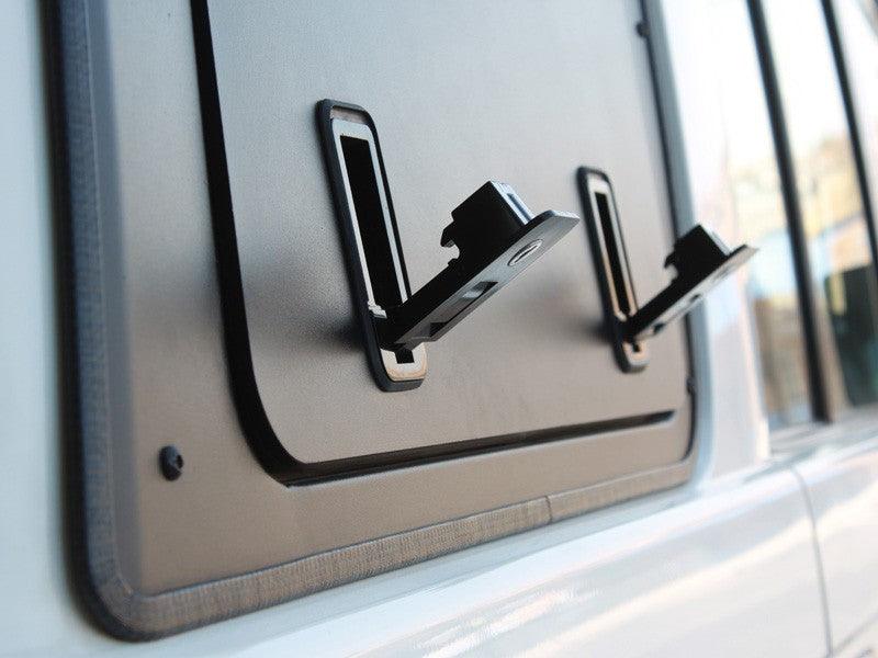 Front Runner - Toyota Land Cruiser 76 Gullwing Window / Right Hand Side Aluminium - by Front Runner - 4X4OC™ | 4x4 Offroad Centre