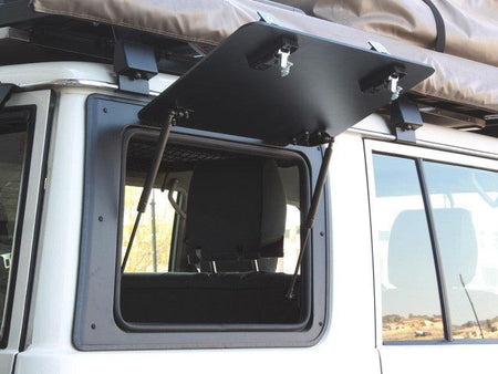 Front Runner - Toyota Land Cruiser 76 Gullwing Window / Right Hand Side Aluminium - by Front Runner - 4X4OC™ | 4x4 Offroad Centre